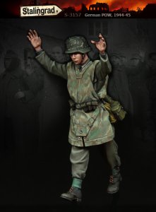 画像1: スターリングラード[ST3157]1/35独兵捕虜1945(2)手を上げる捕虜 (1)