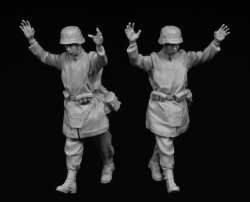 画像2: スターリングラード[ST3157]1/35独兵捕虜1945(2)手を上げる捕虜