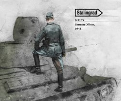 画像3: スターリングラード[ST3165]1/35検分中のT-34でポーズを取る独軍士官
