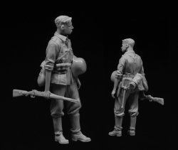 画像2: スターリングラード[ST3166]1/35待機する独兵1941(1)ヘルメットを脱いだ兵