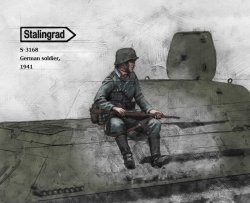 画像3: スターリングラード[ST3168]1/35待機する独兵1941(3)車体の隅に座る兵