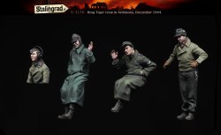 画像2: スターリングラード[ST3176]1/35独キングタイガー重戦車搭乗員セット アルデンヌ1944(4体セット)