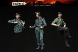 画像2: スターリングラード[ST3177]1/35独パンサー戦車乗組員セット ノルマンディー1944(3体セット)