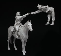 画像4: スターリングラード[ST3181]1/35ドイツ伝言兵&自走砲指揮官セット1943〜44冬(2体&馬1体セット)
