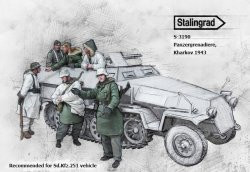 画像1: スターリングラード[ST3190]1/35ドイツ装甲擲弾兵セット ハリコフ1943冬 6体入ビックセット