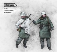 スターリングラード[ST3191]1/35ドイツ装甲擲弾兵ハリコフ1943冬(1)戦闘準備に入る擲弾兵(2体セット)