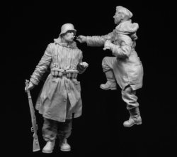 画像4: スターリングラード[ST3192]1/35ドイツ装甲擲弾兵ハリコフ1943冬(2)作戦直前の打合せ(2体セット)