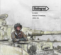 スターリングラード[ST3221]1/35 WWII ドイツIV号戦車搭乗員1943〜45(1)肘を付く無線手