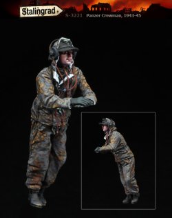 画像2: スターリングラード[ST3221]1/35 WWII ドイツIV号戦車搭乗員1943〜45(1)肘を付く無線手
