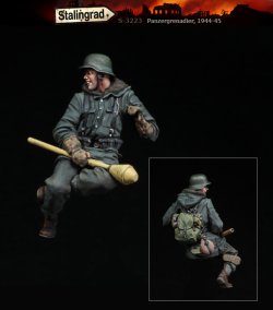 画像2: スターリングラード[ST3223]1/35 WWII ドイツ擲弾兵1943〜45(1)パンツァーファーストを持つ跨乗兵