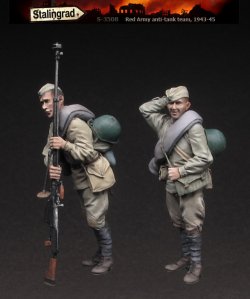 画像2: スターリングラード[ST3508]1/35ロシア赤軍対戦車ライフルチームセット(2体セット)