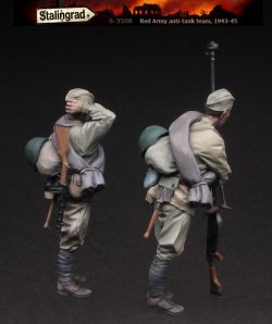 画像3: スターリングラード[ST3508]1/35ロシア赤軍対戦車ライフルチームセット(2体セット)