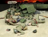 スターリングラード[ST3509]1/35WWII戦死したソビエト兵1941夏 4体入ビックセット