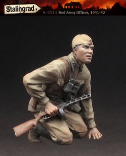 画像1: スターリングラード[ST3511]1/35露赤軍激戦のあと1941〜42(1)部下を見舞う士官