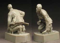画像3: スターリングラード[ST3511]1/35露赤軍激戦のあと1941〜42(1)部下を見舞う士官