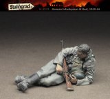スターリングラード[ST3531]1/35休息する独兵1939〜44(1)横たわる兵士