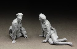 画像4: スターリングラード[ST3539]1/35休息する独兵1939〜44(9)脚を崩す指揮官