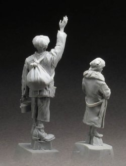 画像4: スターリングラード[ST3541]1/35WWII愛想を振るロシアの幼い兄妹