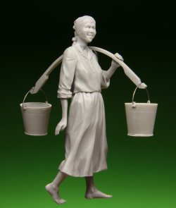 画像2: スターリングラード[ST3543]1/35WWII水汲みするロシア人女性