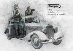 画像3: スターリングラード[ST3562]1/35WWIIドイツPKスタッフカー乗員セット路上撮影(4体セット)