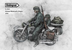 画像1: スターリングラード[ST3563]1/35WWIIドイツ陸軍オートバイ兵セット(2体セット)