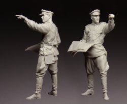 画像3: スターリングラード[ST3575]1/35ロシア赤軍地図を手にした指揮官1943〜45