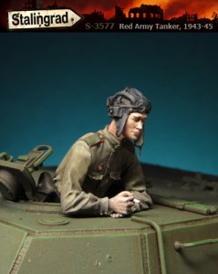 画像1: スターリングラード[ST3577]1/35ロシア赤軍煙草に付合う装填手1943〜45 (1)