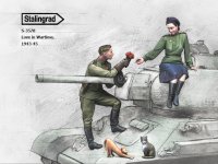 スターリングラード[ST3578]1/35ロシア赤軍戦車兵戦火の中で育む愛1943〜45(2体セット)