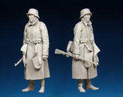 画像3: スターリングラード[ST3582]1/35ドイツ冬季装備歩兵(2)歩哨する兵ヴェルキエ・ルキ1942〜43