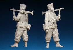 画像4: スターリングラード[ST3585]1/35ドイツ冬季装備歩兵(5)MG射撃手チェルシー包囲戦1943〜44