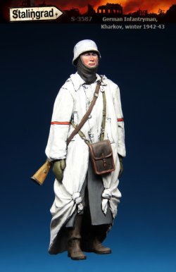 画像2: スターリングラード[ST3587]1/35ドイツ冬季装備歩兵(7)地図ケースを持つ兵士ハリコフ1942〜45