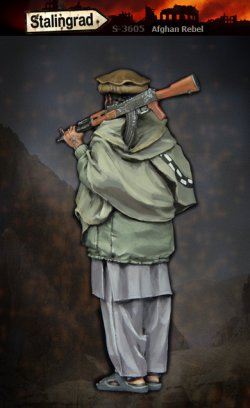 画像2: スターリングラード[ST3605]1/35アフガン反抗同盟(5)AKを担ぐ戦士