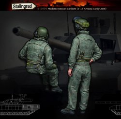 画像4: スターリングラード[ST3699]1/35現用ロシア連邦軍戦車搭乗員セット(2体セット)