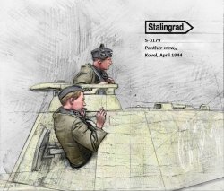 画像5: スターリングラード[ST3179]1/35 WWIIドイツパンター戦車搭乗員セット 小休止する戦車兵(2体入) コーヴェリ1944年4月
