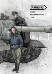 スターリングラード[ST3203]1/35 WWII ロシア戦車兵♯3 戦車将校と戦車兵1945(2体入)