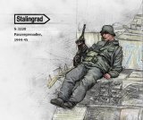 スターリングラード[ST3228]1/35 WWII ドイツ擲弾兵1943〜45(6)寝そべる跨乗兵