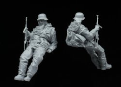 画像3: スターリングラード[ST3228]1/35 WWII ドイツ擲弾兵1943〜45(6)寝そべる跨乗兵