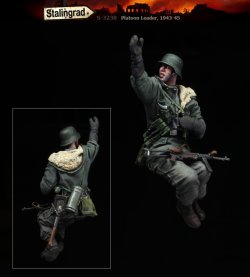 画像2: スターリングラード[ST3230]1/35 WWII ドイツ擲弾兵1943〜45(7)戦車に乗り合図を送る指揮官