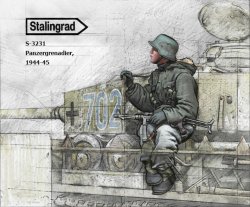 画像1: スターリングラード[ST3231]1/35 WWII ドイツ擲弾兵1943〜45(8)装甲板に掴まる跨乗兵
