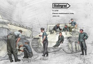 画像1: スターリングラード[ST3250]1/35 WWII ドイツ戦車兵整備ビッグセット1943〜44(8体入) (1)
