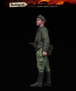 画像2: スターリングラード[ST3261]1/35 WWII 露/ソビエト 拳銃を構えた兵士 1943-45