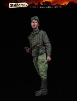 画像3: スターリングラード[ST3261]1/35 WWII 露/ソビエト 拳銃を構えた兵士 1943-45