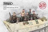 スターリングラード[ST3270]1/35 WWII ドイツ 装甲兵員輸送車ハーフトラック乗員 ビッグセット(8体入)