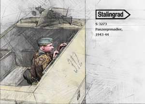 画像1: スターリングラード[ST3273]1/35 WWII ドイツ 座って後方を伺う装甲擲弾兵 1943-44 (1)