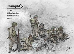 画像1: スターリングラード[ST3280]1/35 WWII イギリス歩兵 ノルマンディー1944 ビッグセット(6体入)