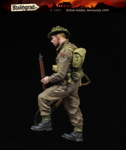 画像3: スターリングラード[ST3281]1/35 WWII イギリス シャベルを持つ歩兵 ノルマンディー1944