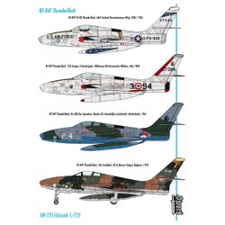 画像2: ソード[SWD72116]1/72 RF-84Fサンダーフラッシュ　パート１