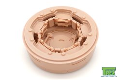 画像5: T-Rex Studio[TR16050]1/16 WWII ドイツ タイガーI重戦車初期型用 キューポラセット(汎用)