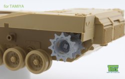 画像2: T-Rex Studio[TR35003-4]1/35 M1エイブラムス用起動輪セットA 現行型 タミヤ用