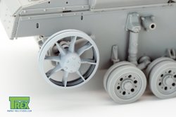 画像2: T-Rex Studio[TR35006]1/35 III号戦車系用誘導輪セット(各社III号戦車モデル対応)